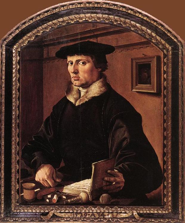 Maerten van heemskerck Portrait of Pieter Bicker Gerritsz. China oil painting art